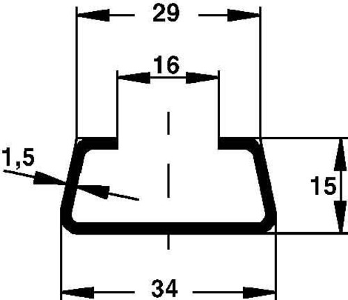 Niedax Ankerschiene 2975/2 FL