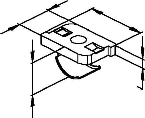 Niedax Gleitmutter GSF 0405