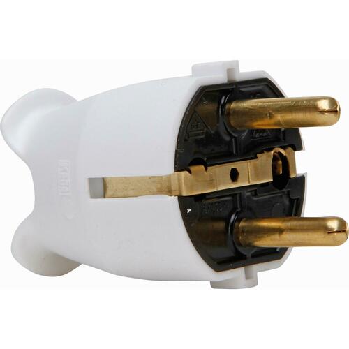 Kopp Stecker weiß 175702000