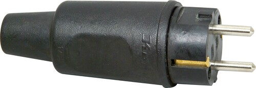 Kopp Stecker schwarz 179516009