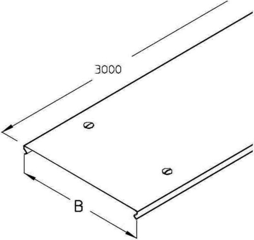 PohlCon (Puk) Rinnendeckel mit Riegel RDR 30S