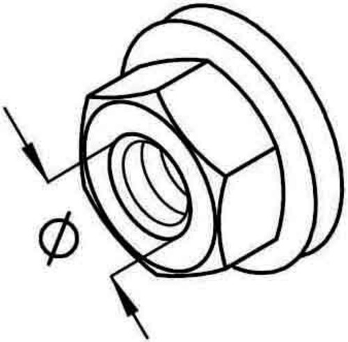PohlCon (Puk) Sechskantmutter selbstsichernd SEMS 6