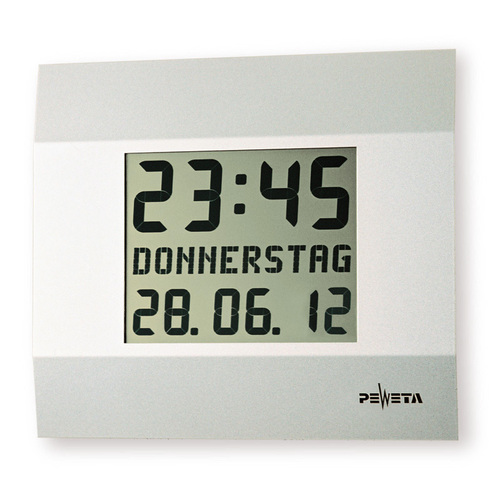 Peweta LCD-Digitaluhr DCFport24 81.565.391