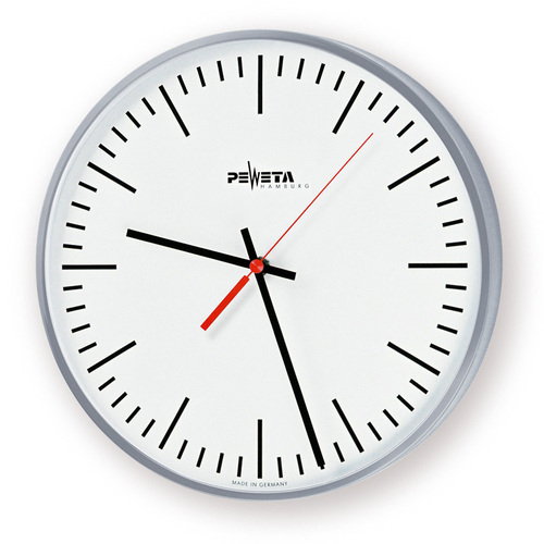 Peweta Quarz-Batterie-Uhr innen,1,5V,D=300mm 41.250.331