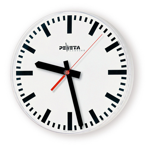 Peweta Quarz-Batterie-Uhr innen,1,5V,D=265mm 41.270.221