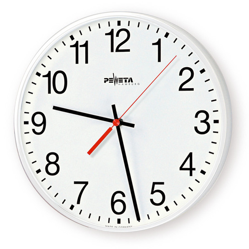 Peweta Quarz-Batterie-Uhr innen,1,5V,D=265mm 41.271.211