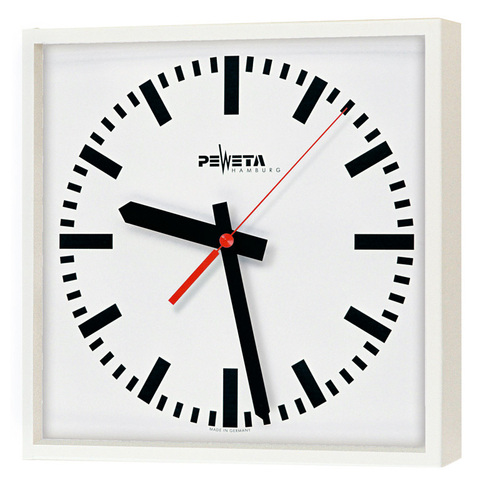 Peweta Quarz-Batterie-Uhr innen,1,5V,275x275mm 41.281.221