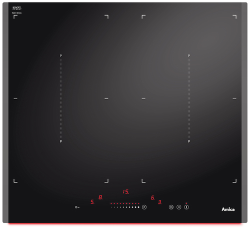 Amica EB-Autark-Kochfeld Indukt. 60cm KMI 63301 F