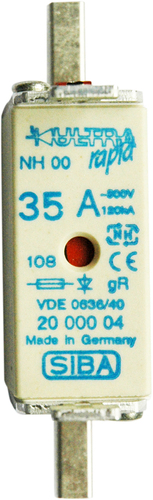 Siba NH-Sicherungseinsatz 63A URM NH000 500V 2000004.63