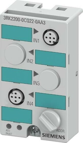 Siemens Dig.Industr. AS-Interface Modul Kompakt 3RK2200-0CQ22-0AA3