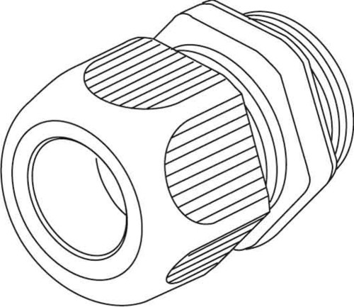 HKL Kabelverschraubung lgr,D=12-21mm,IP68 1234VM3201