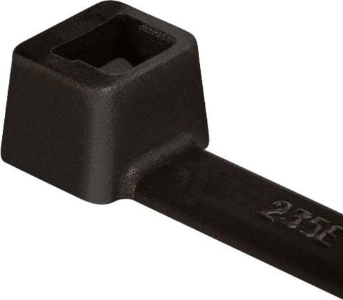 HellermannTyton Kabelbinder 205x2,5mm, Schwarz T18L-PA66-BK-C1