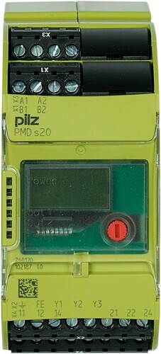 Pilz Isol.-Überwachungsgerät 24-240VACDC10-200k2U PMD s20 #760120