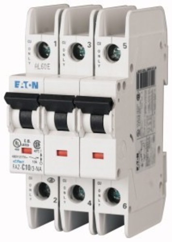 Eaton Leitungsschutzschalter D 10A, 3p FAZ-D10/3-NA