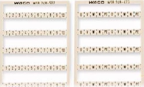 WAGO GmbH & Co. KG WSB-Bezeichnungssystem W: 1-10 (10x) 248-502