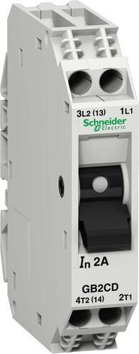 Schneider Electric Sicherungsautomat 2p. 3,0A m.Hilfssch. GB2CD08