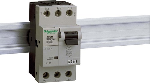 Schneider Electric Motorschutzschalter 4A 3p P25M 21107