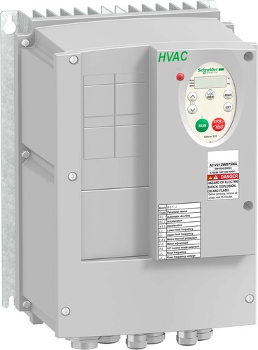 Schneider Electric Frequenzumrichter 0,75KW 480V 3PH,IP54 ATV212W075N4