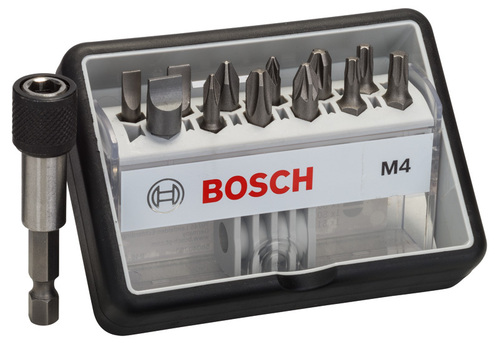 Bosch Power Tools Schrauberbit-Set 12+1tlg PH/PZ 2607002566