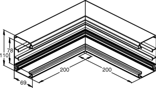 Niedax Alu-Inneneck GAI 110-78 N