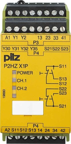 Pilz Zweihandbediengerät 24VDC 3n/o 1n/c 2so P2HZ X1P #777340