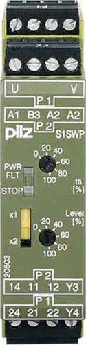 Pilz Stillstandsüberwach.relais 24-240ACDC UM 0-690V S1SW P #407710