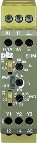 Pilz Stromüberwachungsrelais 24VDC IM 0.01-15A UP S1IM #828035