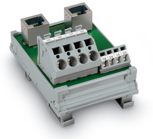 WAGO GmbH & Co. KG Übergabemodul 2xRJ-45 2-reihig 289-965