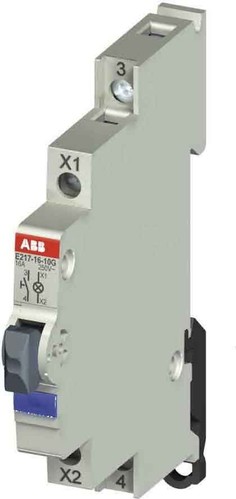 ABB Stotz S&J Leuchttaster blau E217-16-01G