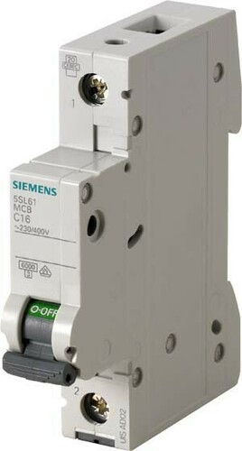 Siemens Dig.Industr. LS-Schalter C1A 1pol 6kA 5SL6101-7