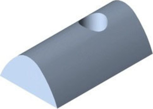 Item Nutenstein 8 verzinkt, Stahl M5 0.0.420.05