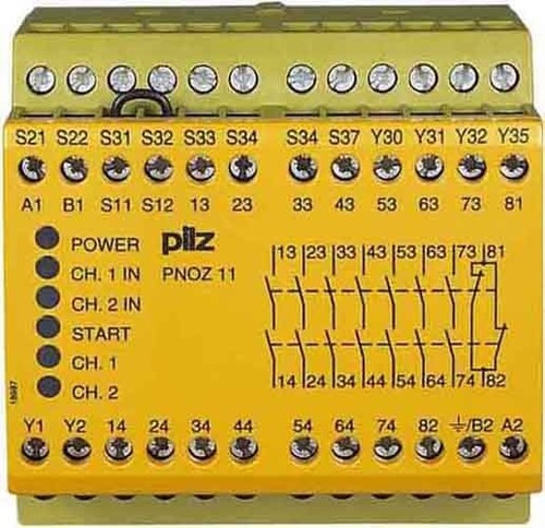 Pilz Not-Aus-Schaltgerät 230-240AC24DC7n/o1nc PNOZ 11 #774086