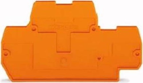 WAGO GmbH & Co. KG Abschluss-/Zwischenplatte 2mm, orange 870-519