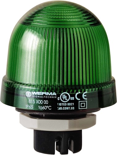 Werma LED Dauerleuchte 230V AC gn 81620068