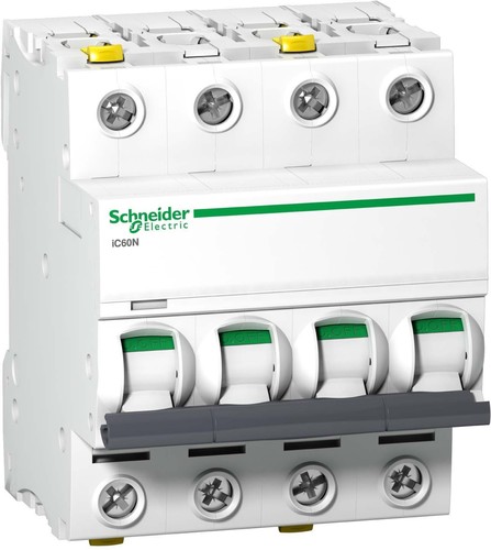 Schneider Electric LS-Schalter 4P 6A B IC60N A9F03406