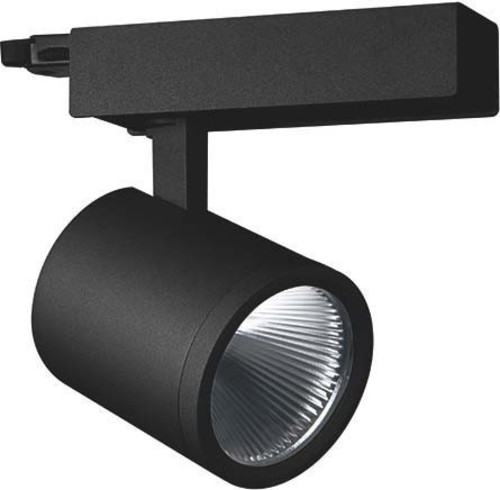 LTS Licht&Leuchten LED-Stromschienenstrahler 3000K SCOUT202.930.25.2sw