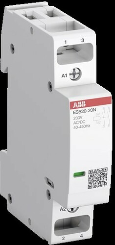 ABB Stotz S&J Installationsschütz 20A 240V AC/DC ESB20-11N-05 R0511