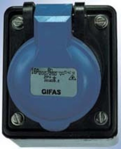 Gifas Electric CEE-Wandsteckdose 24V,16A,2pol 241628.E