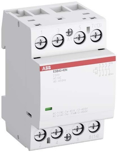 ABB Stotz S&J Installationsschütz 40A 230V AC/DC ESB40-40N-06