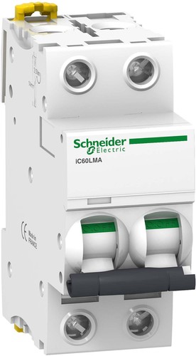 Schneider Electric LS-Schalter 2P 4A MA IC60LMA A9F90204