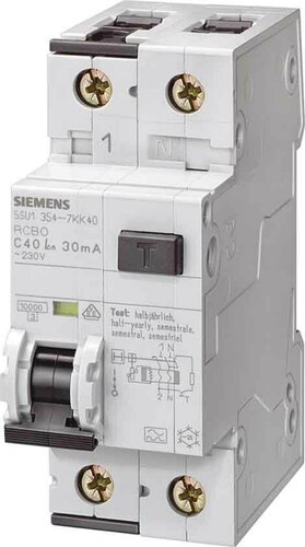 Siemens Dig.Industr. FI/LS-Schalter Typ A , 30mA, C16 5SU1353-7KK16