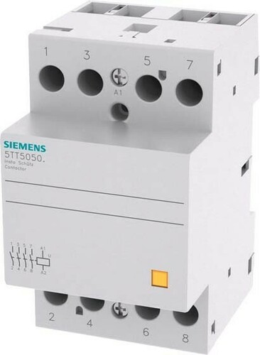 Siemens Dig.Industr. Installationsschütz 4S 230/400VAC 63A 5TT5050-2