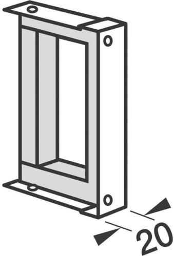 Tehalit Endstück FWK 30/50060 L 6813 rws