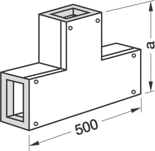 Tehalit T-Stück FWK 30/50110 L 6826 rws