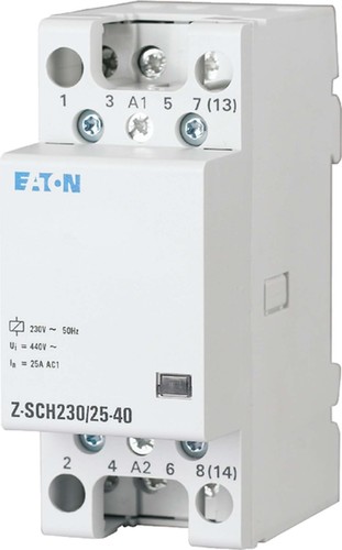 Eaton Installationsschütz 24VAC, 2S+2Ö, 25A Z-SCH24/25-22