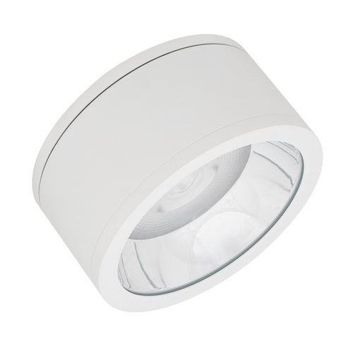 Ledvance LED-Aufbaudownlight IP65 830, 36Gr., weiß DLSU.DN250P4583036DW