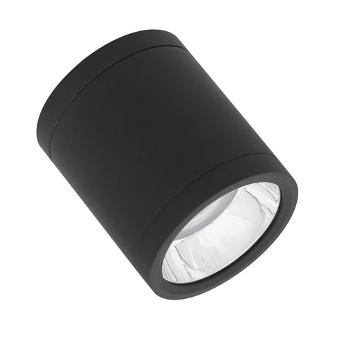 Ledvance LED-Aufbaudownlight IP65 830, 36Gr., schwarz DLSUR.DN90P1583036DB