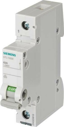 Siemens Dig.Industr. Ausschalter 32A,1pol. 5TL1132-0