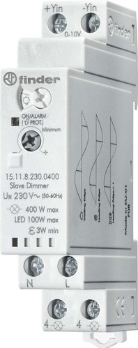 Finder Dimmer elektronisch 230VAC, 400W, Slave 15.11.8.230.0400