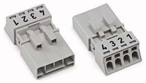 WAGO GmbH & Co. KG Stecker 4pol.o.Zugentlast.gr 890-254